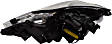 Passenger Side HID/Xenon Headlight, Without bulb(s), OE Replacement, Sedan