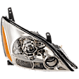 Passenger Side Headlight, without Bulb, Halogen, Base Model, Without Sport Package