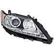 Passenger Side Headlight, without Bulb, HID/Xenon, Clear Lens, Base Model