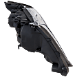 Driver Side Headlight, without Bulb, HID/Xenon, Clear Lens, Base Model