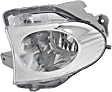 Front, Driver Side Fog Light, Without Bulb, Halogen, Base Model, CAPA Certified