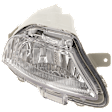 Front, Passenger Side Halogen Fog Light, Without bulb(s)