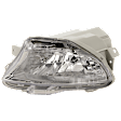 Front, Driver Side Halogen Fog Light, Without bulb(s)
