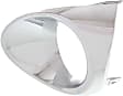 Front, Passenger Side Fog Light Trim, Chrome, Base Model, with out F Sport Package