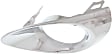 Front, Passenger Side Fog Light Trim, Chrome, Base Model, with out F Sport Package
