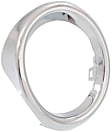 Front, Passenger Side Fog Light Trim, Chrome, Base Model