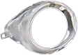 Front, Passenger Side Fog Light Trim, Chrome, Base Model
