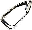 Front, Driver Side Fog Light Trim, Chrome, Base Model