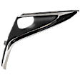 Front, Passenger Side Fog Light Trim, Textured Black, Base Model, Japan/North America Built