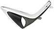 Front, Passenger Side Fog Light Trim, Textured Black, Base Model, Japan/North America Built