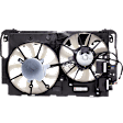 2015-2017 Lexus NX200t - Radiator Fan - Includes Controllers (2), Dual Fan, 4 Cyl., 2.0L Engine