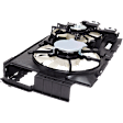 2015-2017 Lexus NX200t - Radiator Fan - Includes Controllers (2), Dual Fan, 4 Cyl., 2.0L Engine