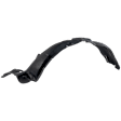 Front, Driver Side Fender Liner, Base Model, CAPA CERTIFIED