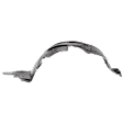 Front, Passenger Side Fender Liner, 4 Cyl., 2.4L Engine