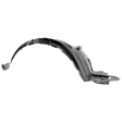 Front, Passenger Side Fender Liner, 4 Cyl., 2.4L Engine