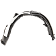 Front, Passenger Side Fender Liner, with Extension Sheet, Base Model, CAPA CERTIFIED
