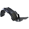Front, Passenger Side Fender Liner, Except C Model, CAPA CERTIFIED
