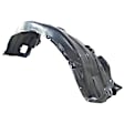 Front, Driver Side Fender Liner, Except C Model, CAPA CERTIFIED