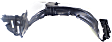 2010 Lexus LS460 L - Front, Driver Side Fender Liner