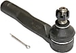 Front, Driver Side, Outer Tie Rod End, 6 Cyl., 3.0L Engine, RWD