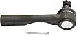Front, Driver Side, Outer Tie Rod End, 6 Cyl., 3.0L Engine, RWD