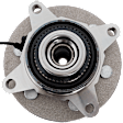 Front, Driver or Passenger Side Wheel Hub, With Bearing, With Sensor, 6 x 5.31 in. Bolt Pattern, 4WD