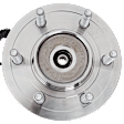 Front, Driver or Passenger Side Wheel Hub, With Bearing, With Sensor, 6 x 5.31 in. Bolt Pattern, 4WD