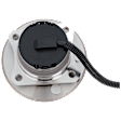 Front, Driver or Passenger Side Wheel Hub, With Bearing, With Sensor, 5 x 4.45 in. Bolt Pattern, 8 Cyl., 4.6L Engine