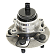 2007-2017 Lexus LS460 - Front, Passenger Side Wheel Hub, With Bearing, With Sensor, 5 x 4.72 in. Bolt Pattern, 8 Cyl., 4.6L Engine, Rear Wheel Drive
