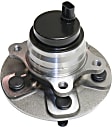 2007-2017 Lexus LS460 - Front, Passenger Side Wheel Hub, With Bearing, With Sensor, 5 x 4.72 in. Bolt Pattern, 8 Cyl., 4.6L Engine, Rear Wheel Drive