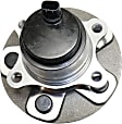 2007-2017 Lexus LS460 - Front, Passenger Side Wheel Hub, With Bearing, With Sensor, 5 x 4.72 in. Bolt Pattern, 8 Cyl., 4.6L Engine, Rear Wheel Drive