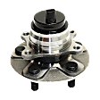 Front, Driver Side Wheel Hub, With Bearing, With Sensor, 5 x 4.72 in. Bolt Pattern, 8 Cyl., 4.6L Engine, RWD