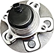 Front, Driver Side Wheel Hub, With Bearing, With Sensor, 5 x 4.72 in. Bolt Pattern, 8 Cyl., 4.6L Engine, RWD
