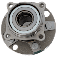 Rear, Driver or Passenger Side Wheel Hub, With Bearing, 5 x 4.5 in. Bolt Pattern, Base Model, 8 Cyl., 4.3L Engine, RWD