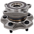 Rear, Driver or Passenger Side Wheel Hub, With Bearing, 5 x 4.5 in. Bolt Pattern, AWD