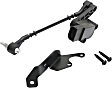 Front, Passenger Side Suspension Ride Height Sensor; 	3-pin plug compatible with 6-pin plug, with Bracket