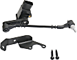 Front, Passenger Side Suspension Ride Height Sensor; 	3-pin plug compatible with 6-pin plug, with Bracket