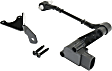 Front, Driver Side Suspension Ride Height Sensor; 3-pin plug compatible with 6-pin plug, with Bracket