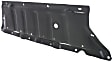 Front Engine Splash Shield, Base Model, 6 Cyl., 3.0L Engine