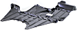 Rear Engine Splash Shield, 6 Cyl., 3.0L Engine