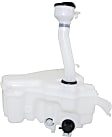 Washer Reservoir, With Pump, With Sensor, With Filler Neck