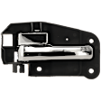 2000 Lincoln LS Base - Front, Driver Side Chrome Interior Door Handle, With door lock button, Sedan