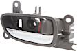 2006-2015 Lexus IS250 - Front, Passenger Side Gray bezel with chrome lever Interior Door Handle, With door lock button