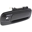 Front, Passenger Side Exterior Door Handle, Primed, With Key Hole, Base Model