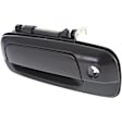 Front, Driver Side Exterior Door Handle, Primed, With Key Hole, Base Model