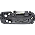 Front, Driver Side Exterior Door Handle, Primed, With Key Hole, Base Model
