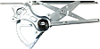 Front, Passenger Side Window Regulator, Power, Base Model, 8 Cyl., 4.3L Engine