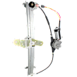 Front, Passenger Side Window Regulator, Power, 8 Cyl., 4.6L Engine