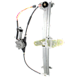 Front, Driver Side Window Regulator, Power, 8 Cyl., 4.6L Engine