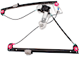 Front, Driver Side Power Window Regulator, With Motor